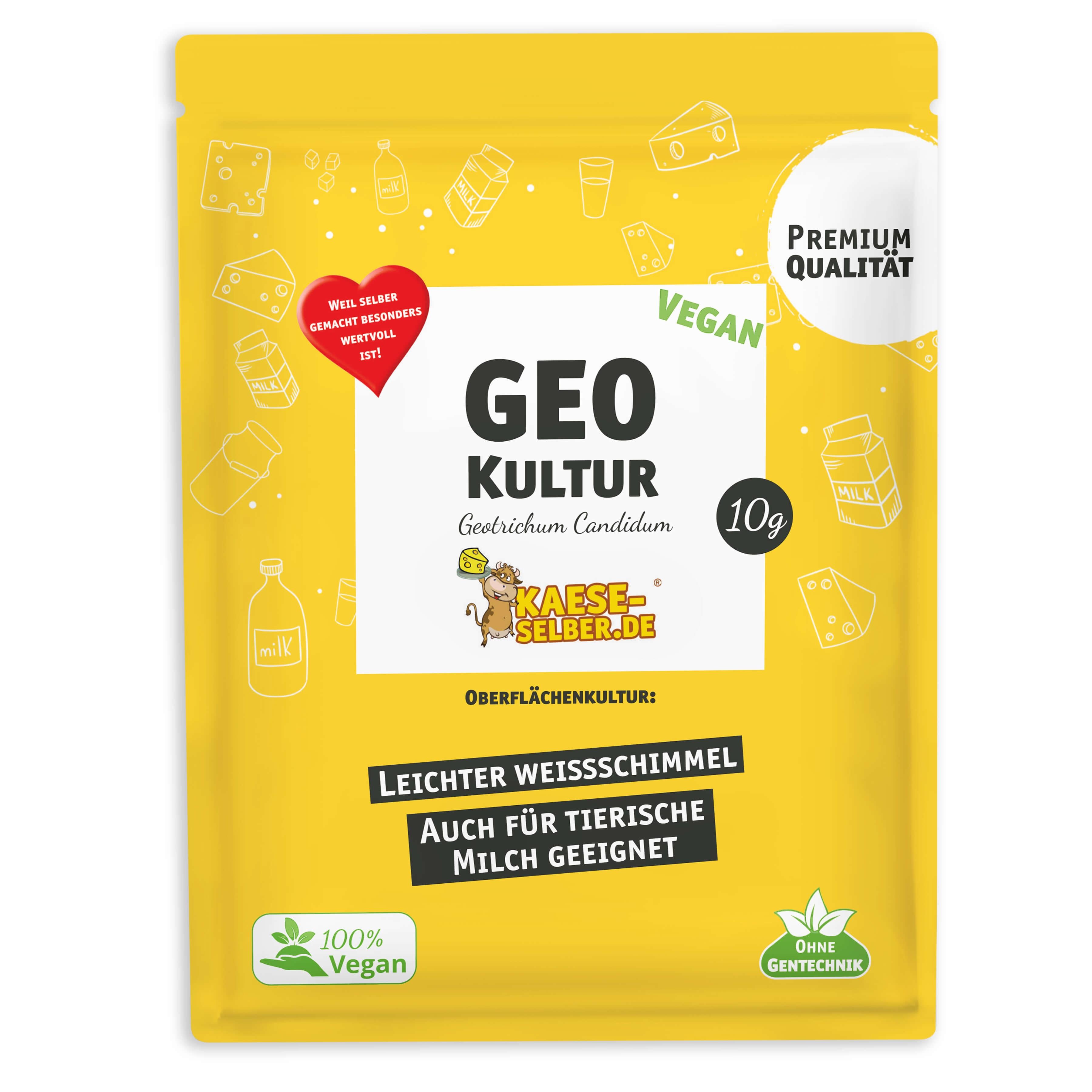 GEO Vegan Geotrichum Candidum - leichter Weißschimmel