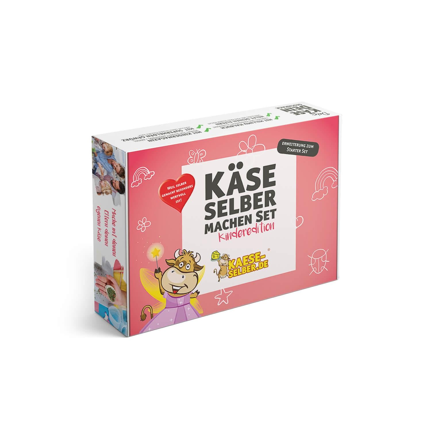 Käse selber machen Set Kinderedition - ROSA